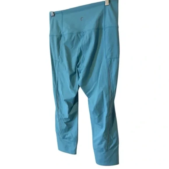 Zyia Active 7/8 Mesh Side Workout Leggings - Picture 3 of 5